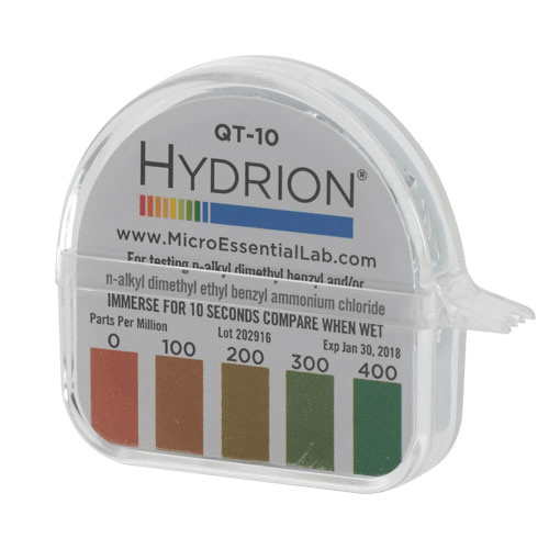 Epic QT10 Quaternary Test Strip100ct Tube