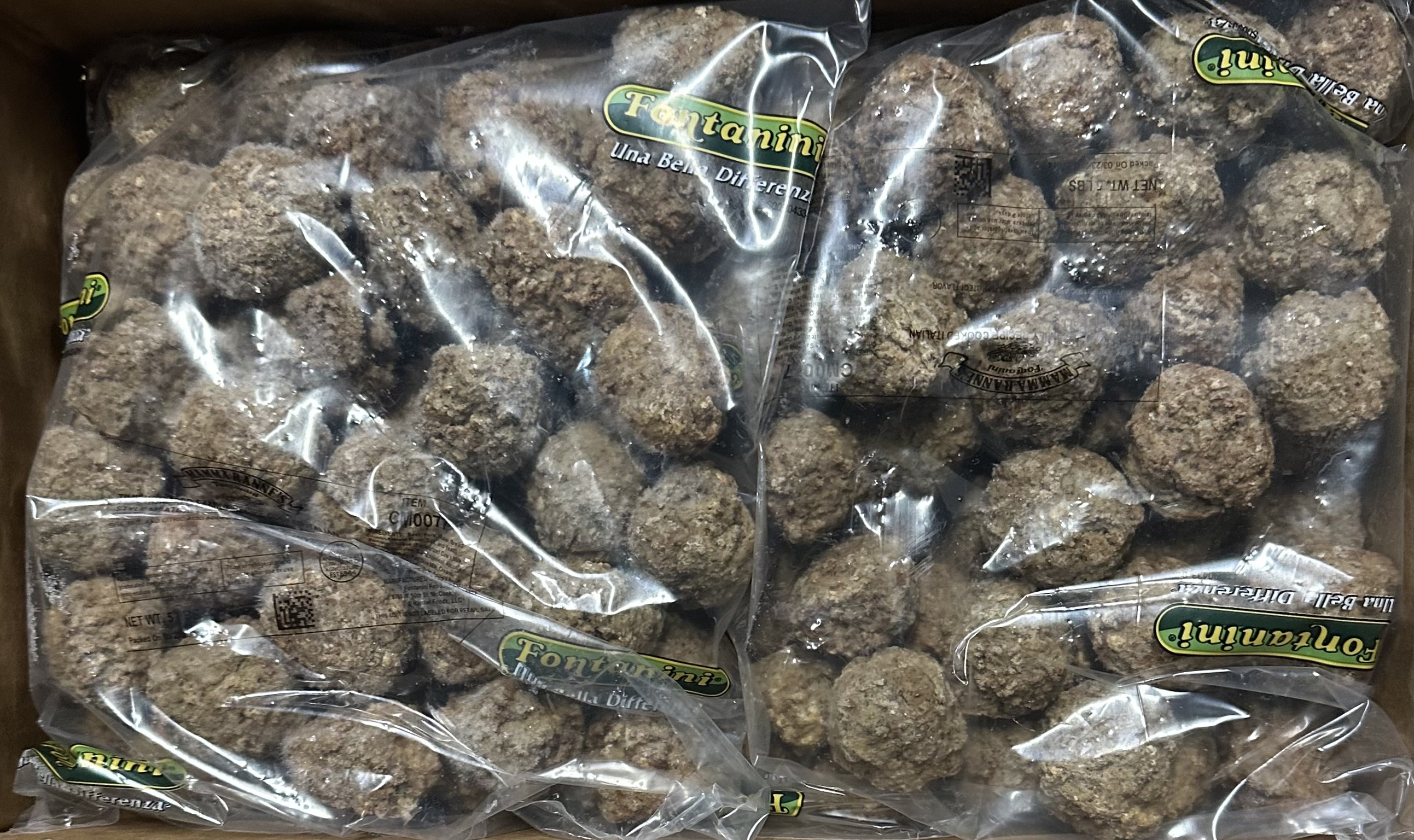 Fontanini Meatballs CM00077 1.5oz 10#