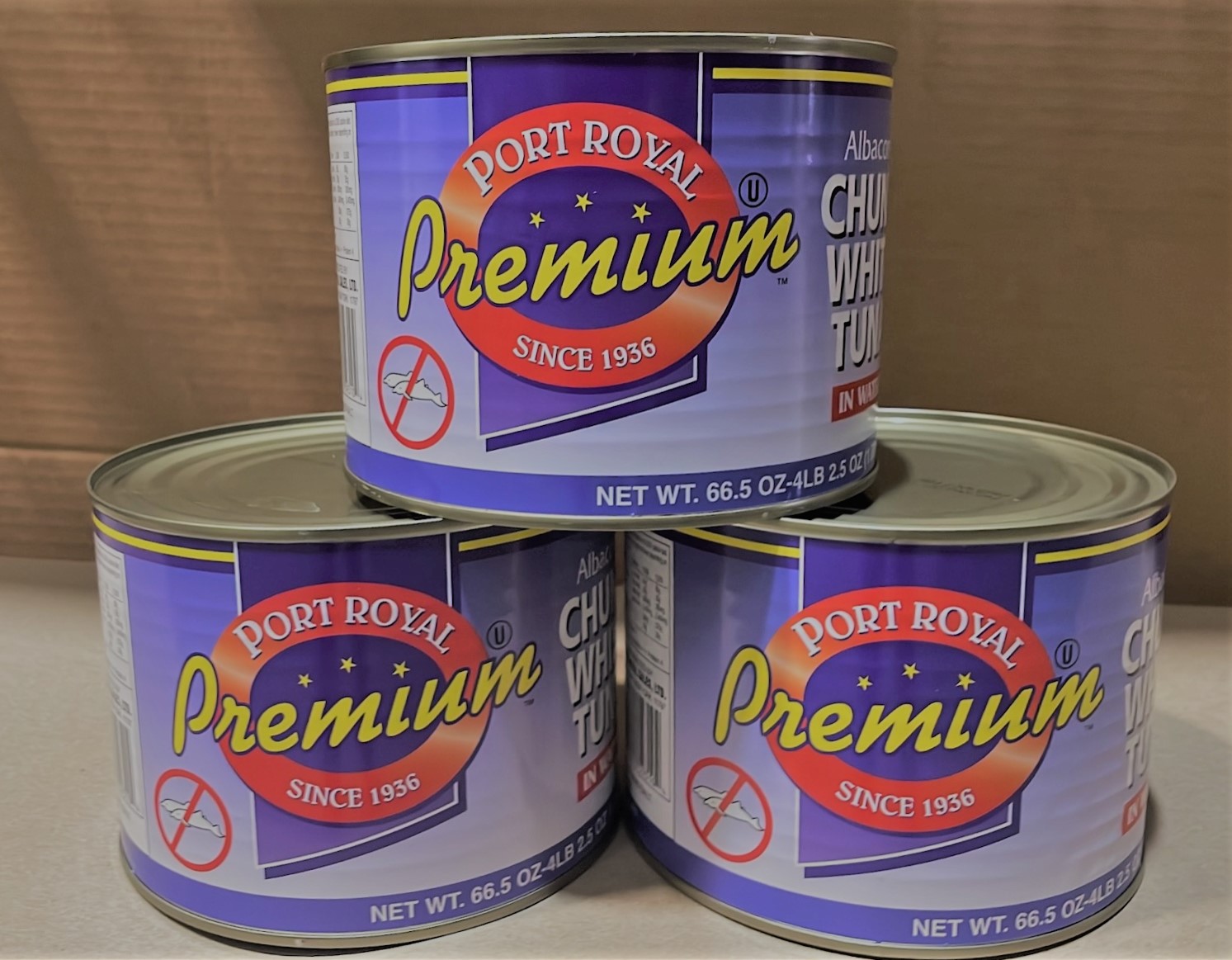 Premium Chunk White Tuna Albacore 6ct