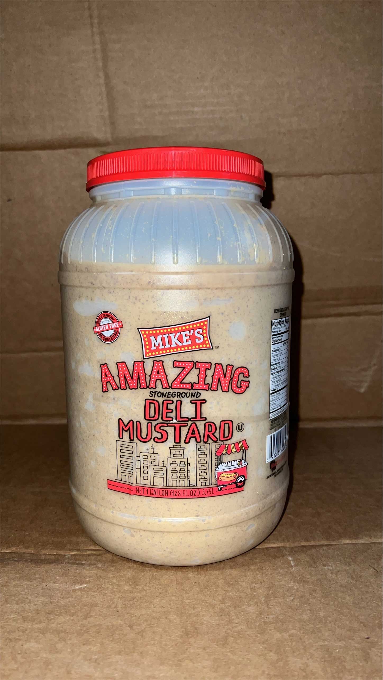 +Mikes Amazing 44341 Deli/Spicy Mustard 4/1gl