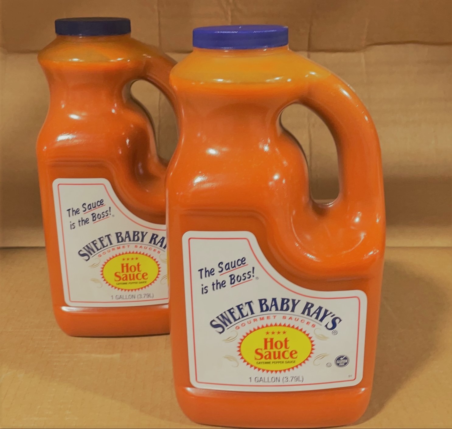 +Sweet Baby Ray SJ3127HH Hot Sauce 4/1gl