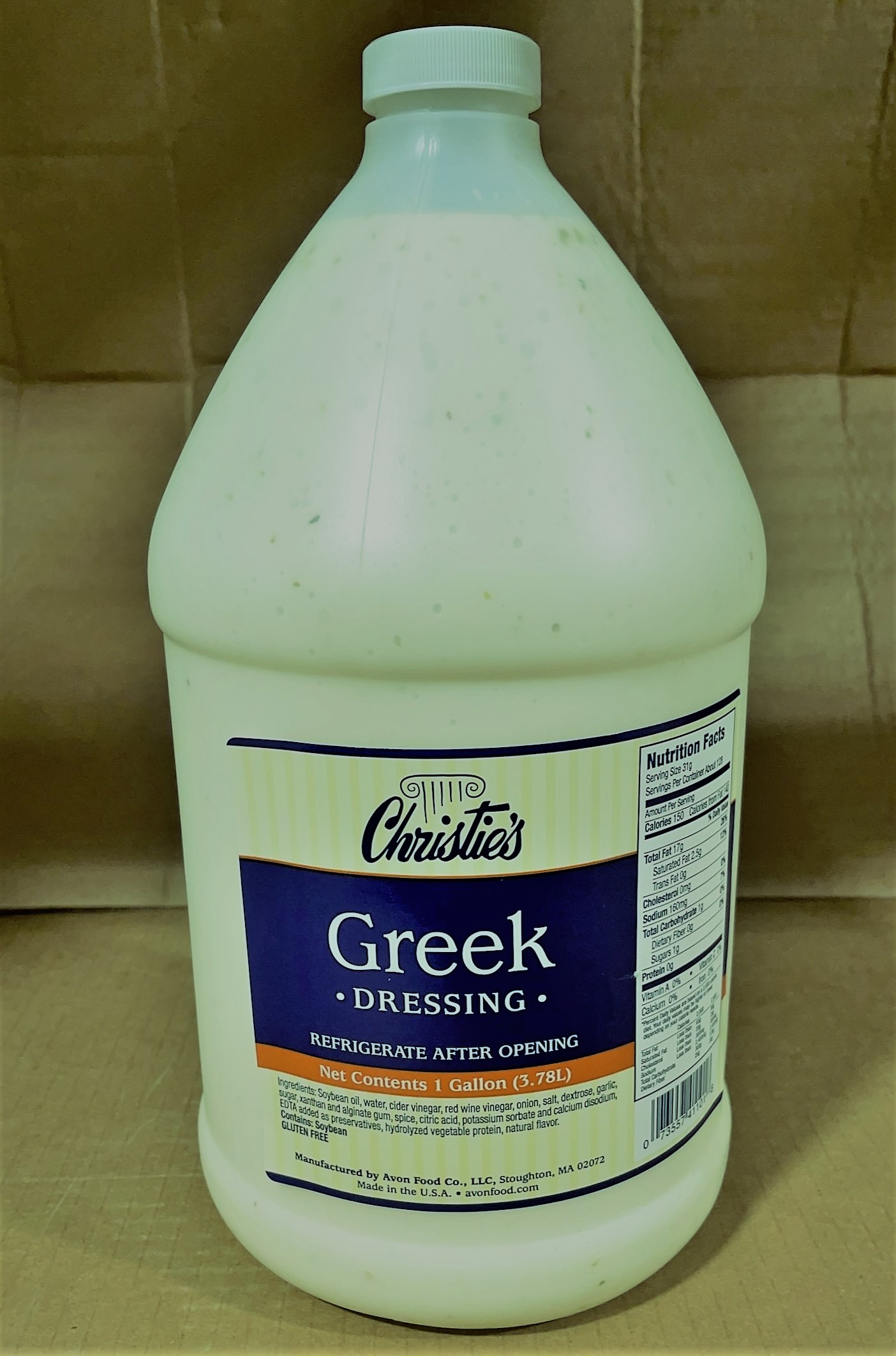+Christie`s 161070 Greek Dressing 4/1gl