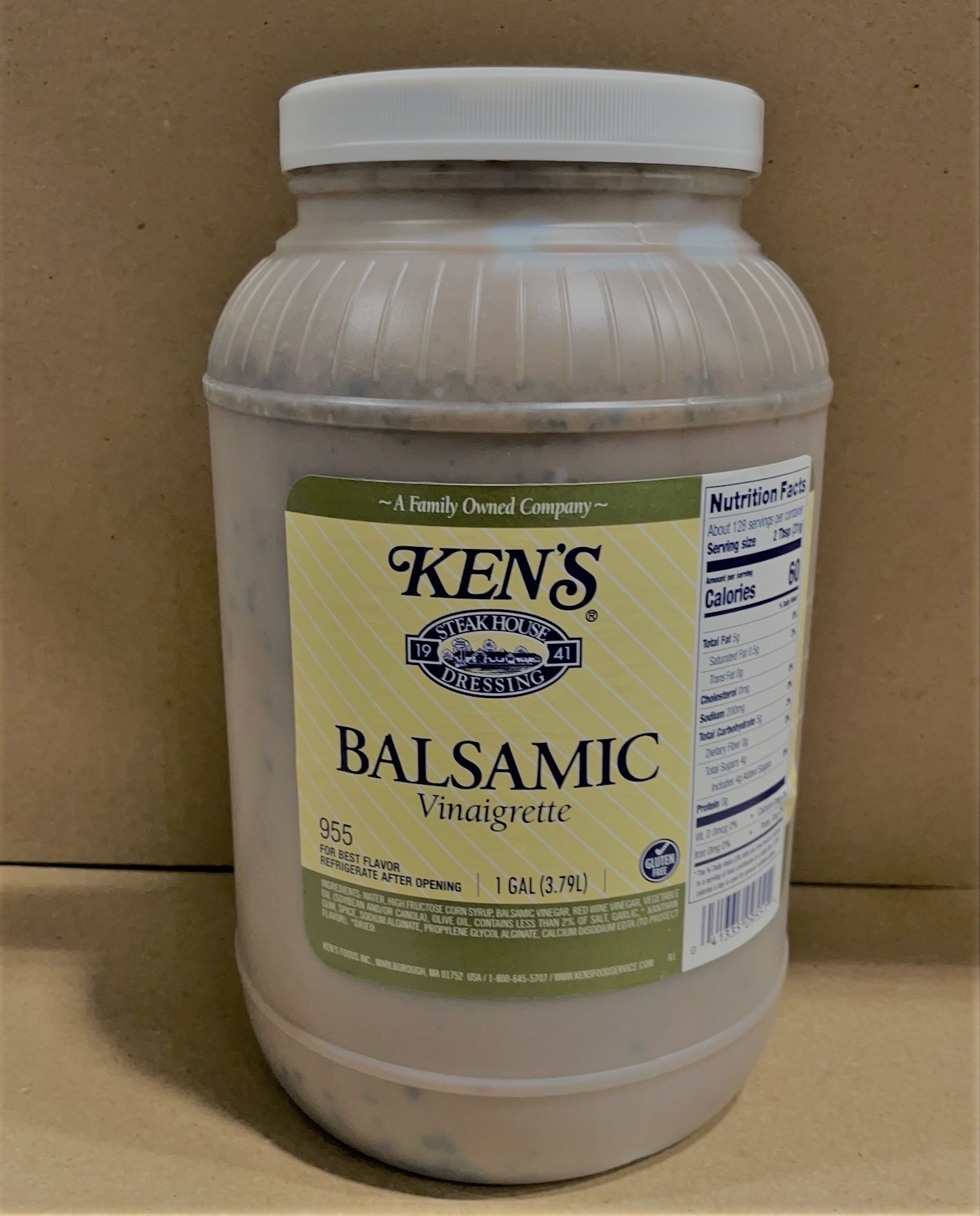 Ken's 955 Balsamic Vinaigrette Dressing 4/1gl