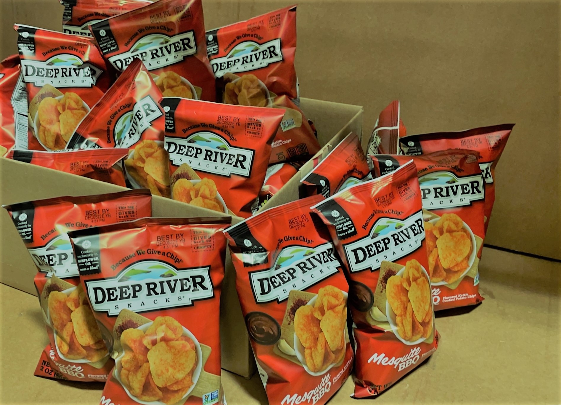 Deep River 17118 Mesquite BBQ Chip 24/2oz