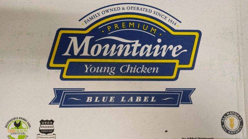 Mountaire Young Chicken 25630 Bnls Chix Breast 4/10#