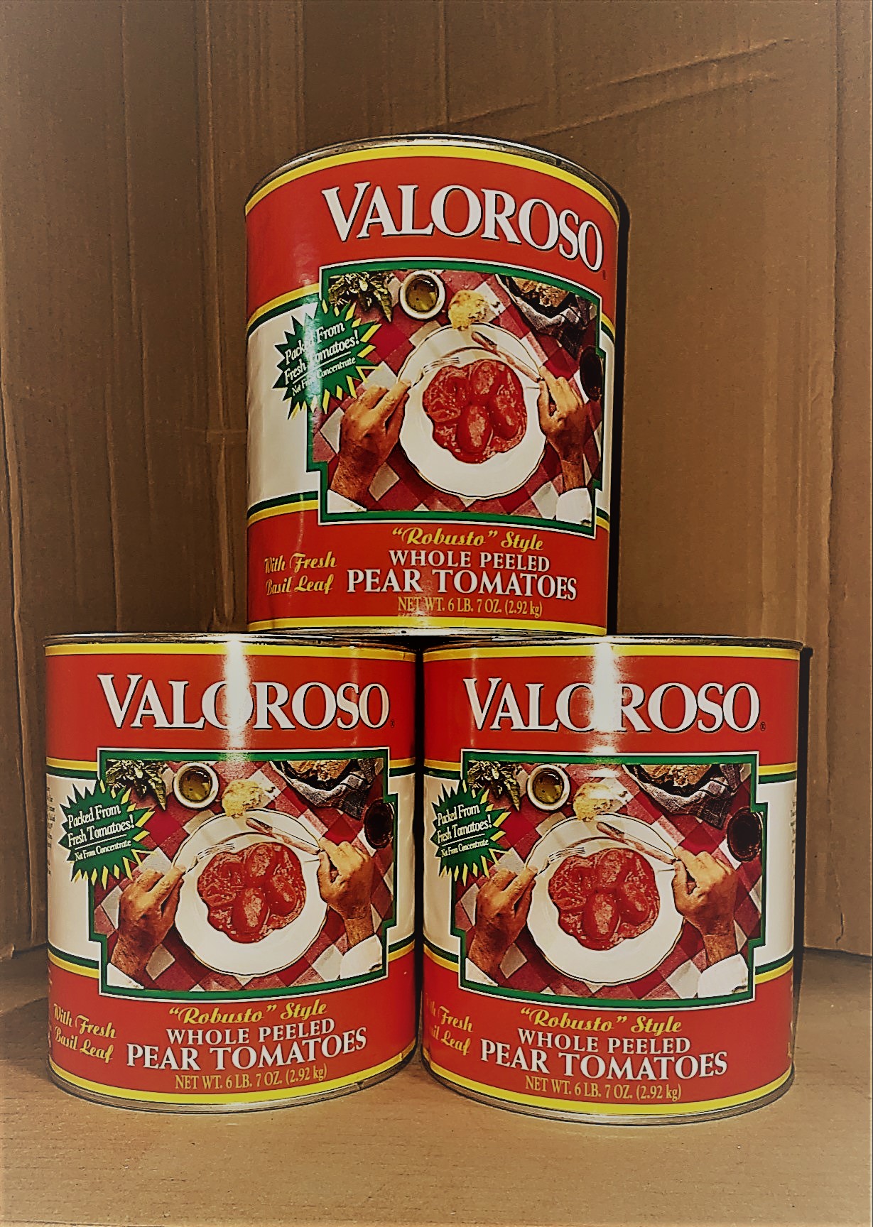 Stanislaus - Valoroso Whole Peeled Pear Tomatoes 6/#10