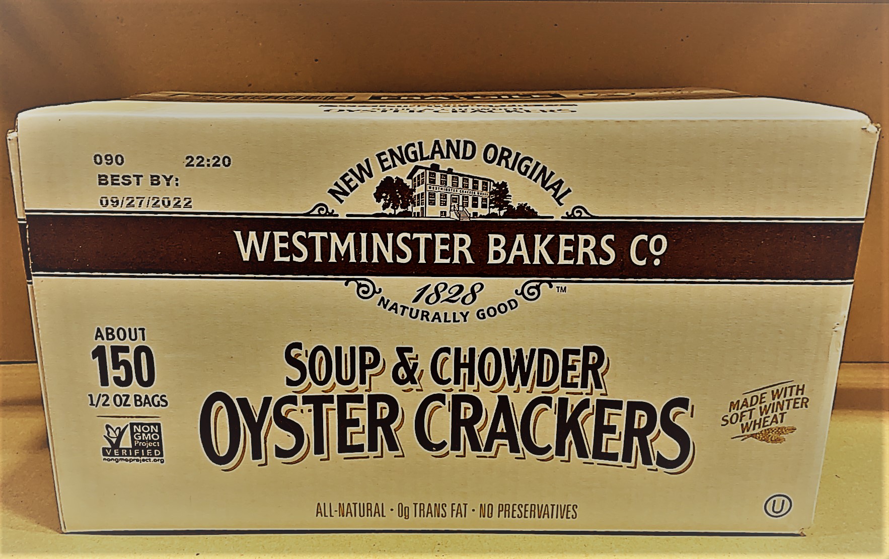 Westminster Bakers Co - Soup & Chowder Oyster Cracker 150ct