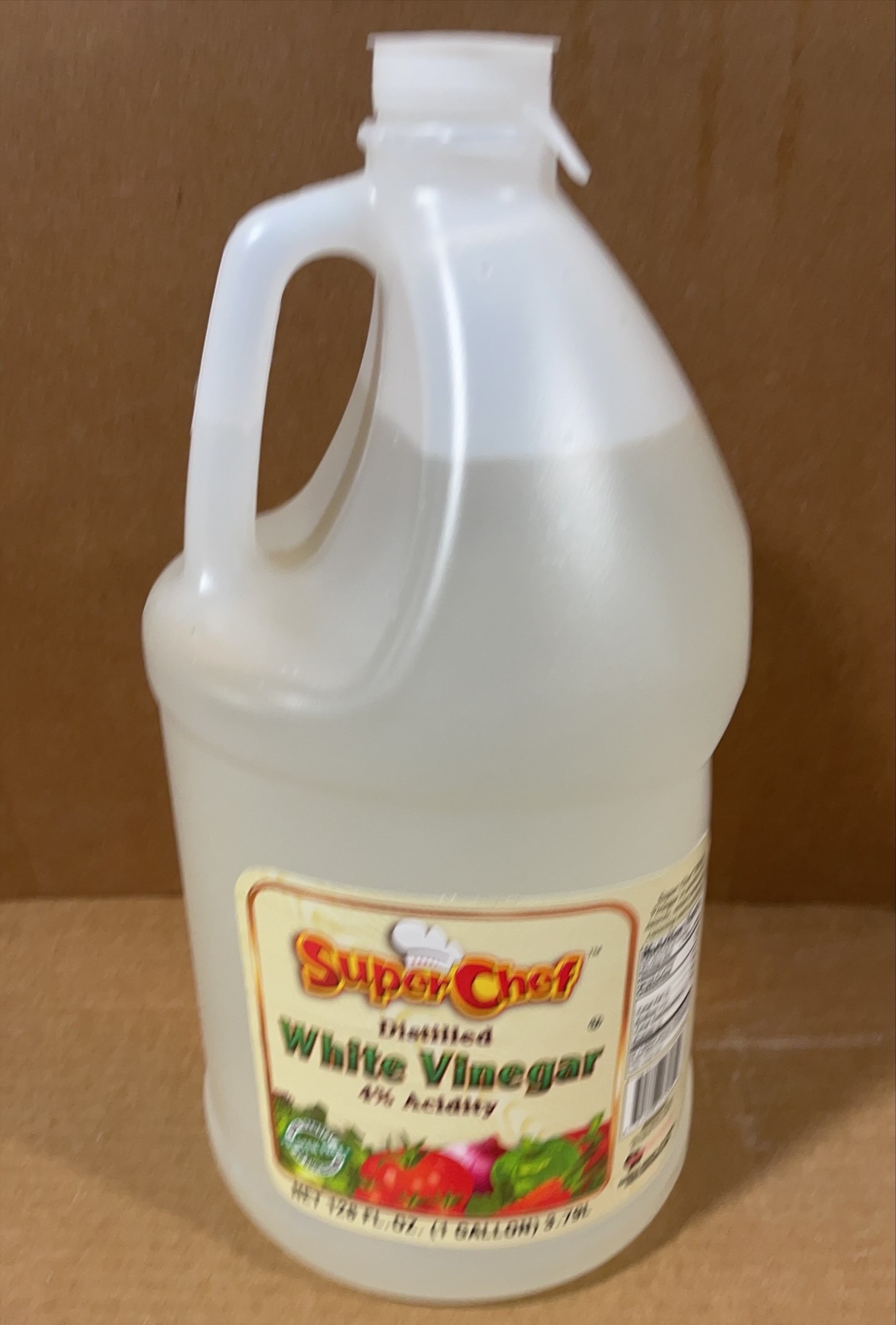 Super Chef White Vinegar 4/1gl