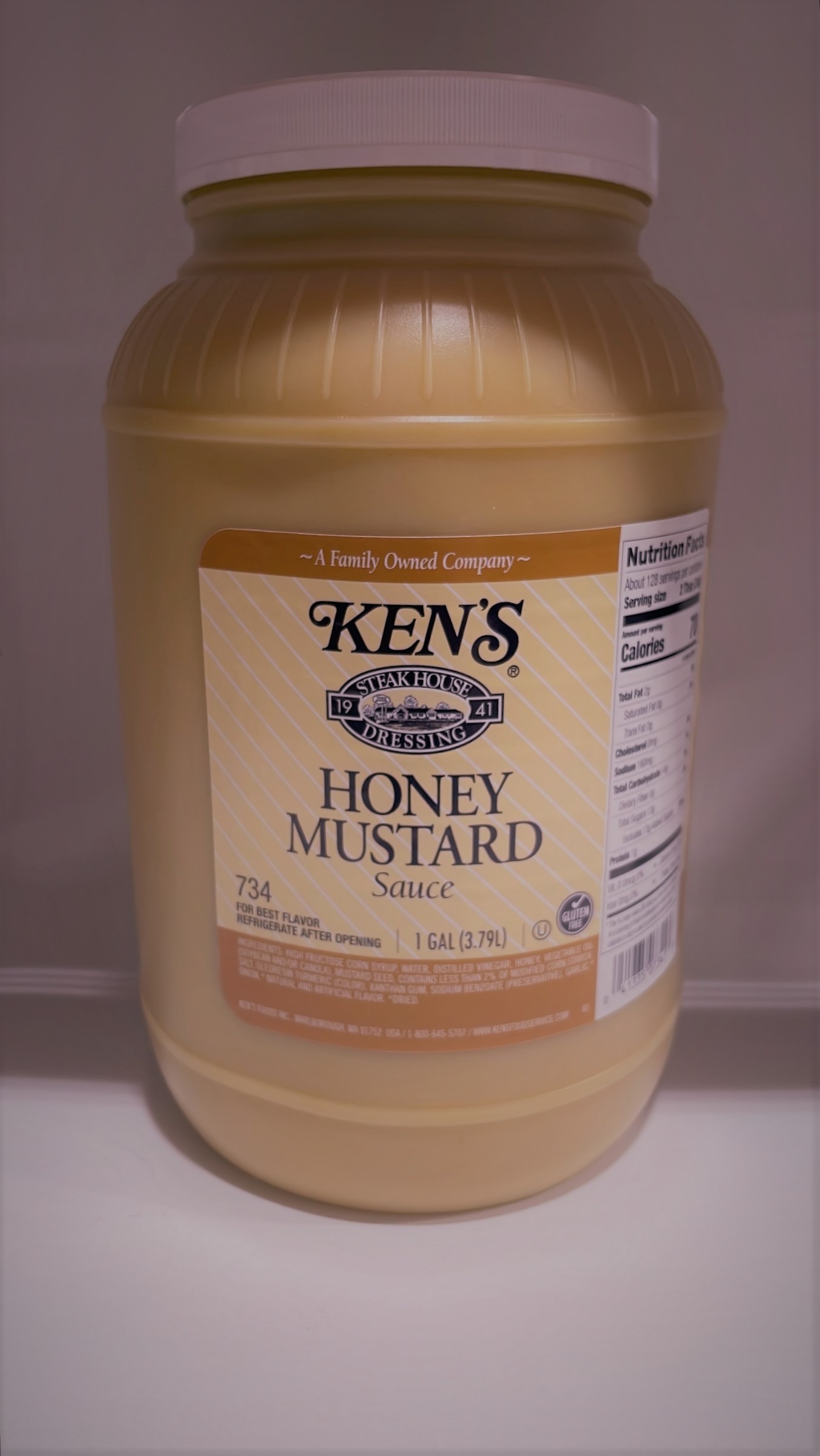 Kens 734 Honey Must SAUCE 4/1gl