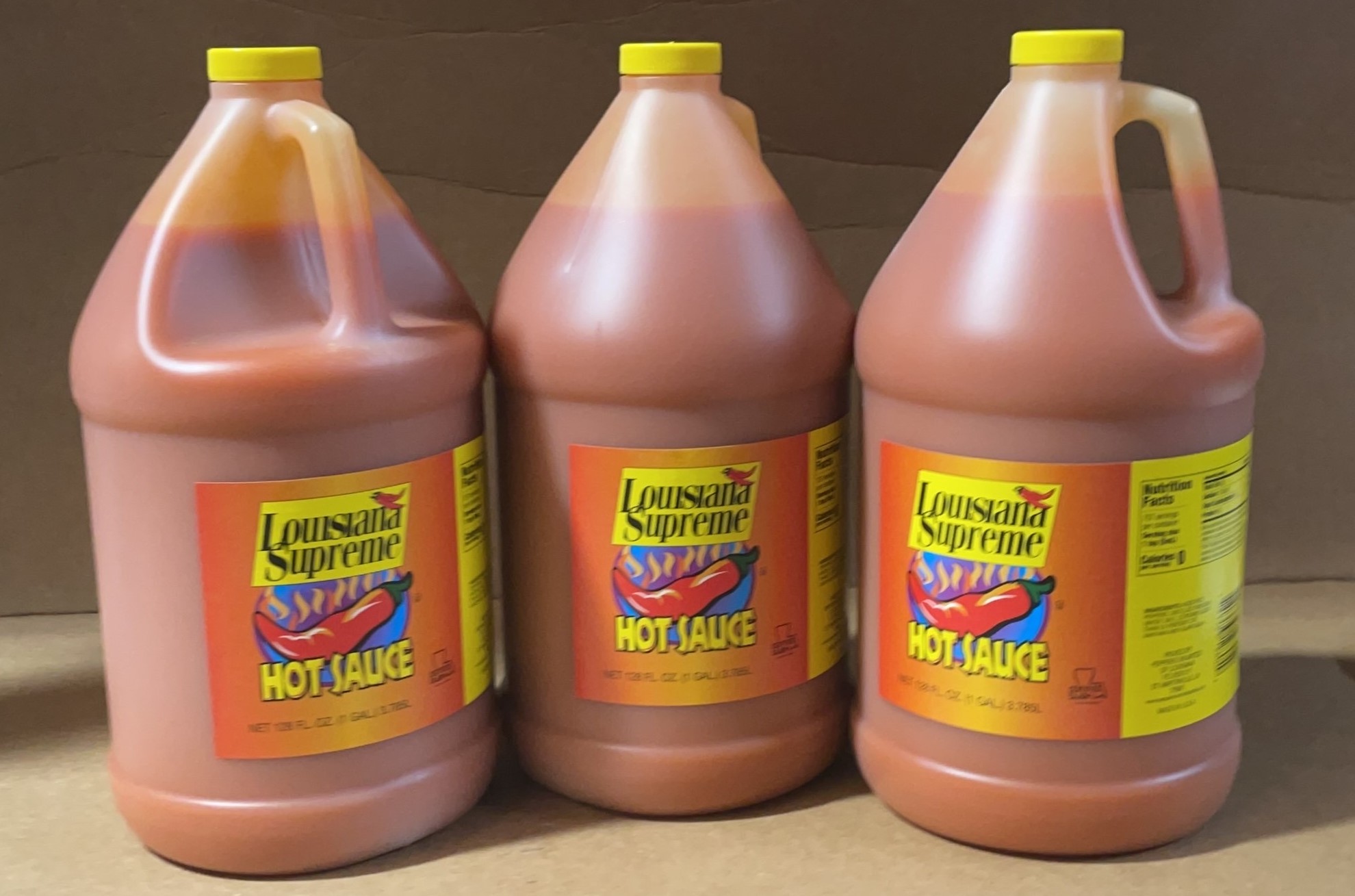 Louisiana Supreme - Hot Sauce 4/1gl