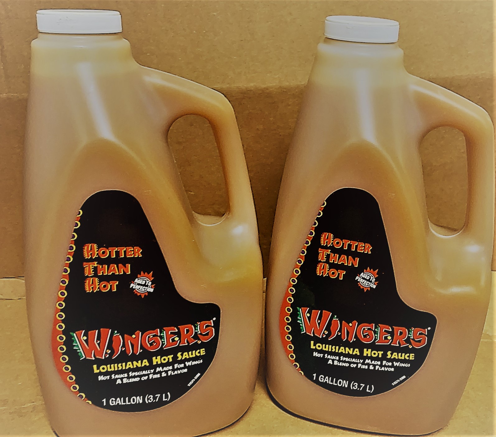 Wingers Louisiana Hot Sauce 4/1gl