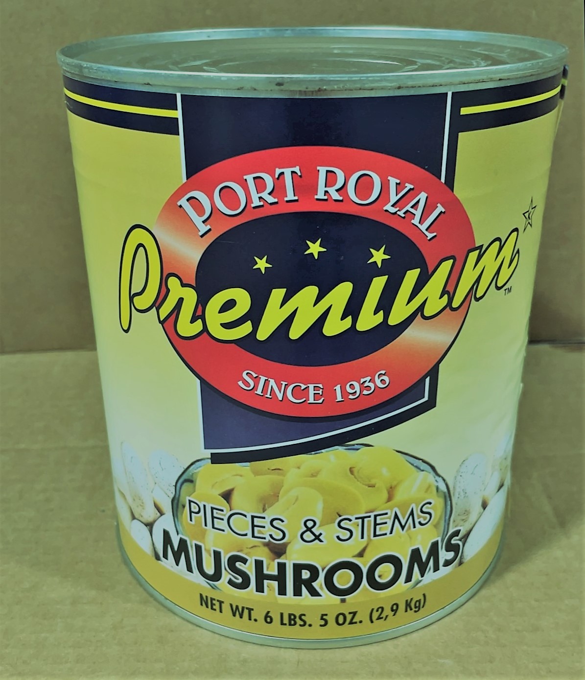Premium - Mushroom Pieces & Stems 6/#10
