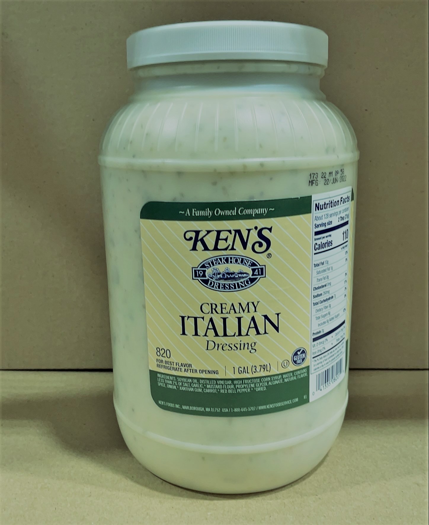 Ken's - Creamy Italian Dressing 4/1gl