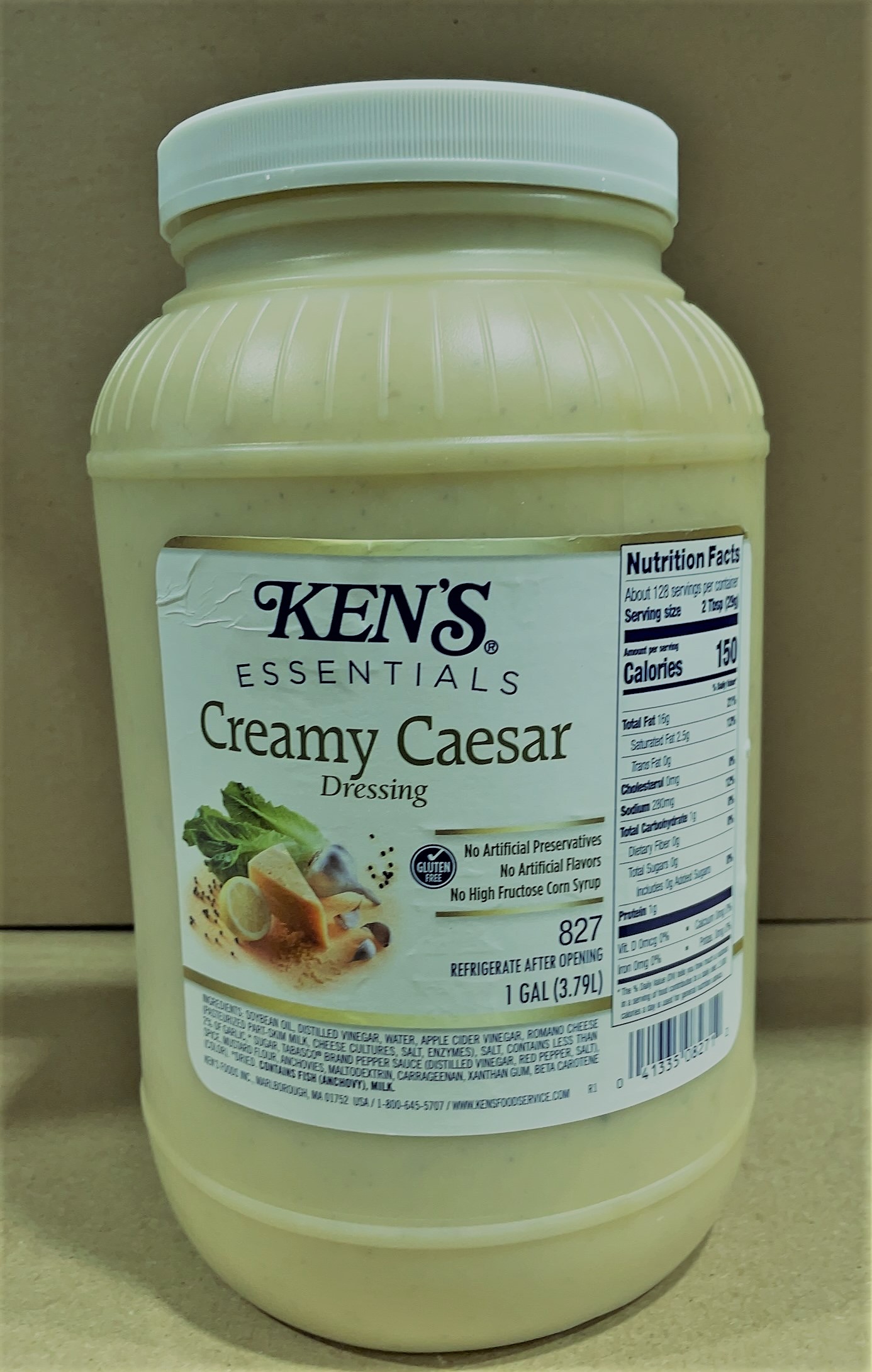 Ken's - Creamy Caesar Dressing 4/1gl