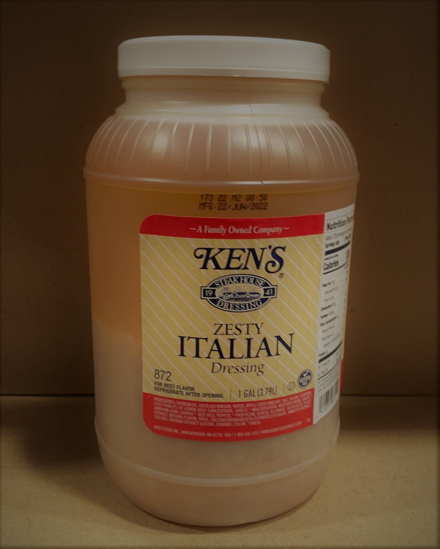 Ken's - Zesty Italian Dressing 4/1gl