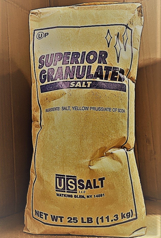 US Salt - Superior Granulated Salt 25 LB