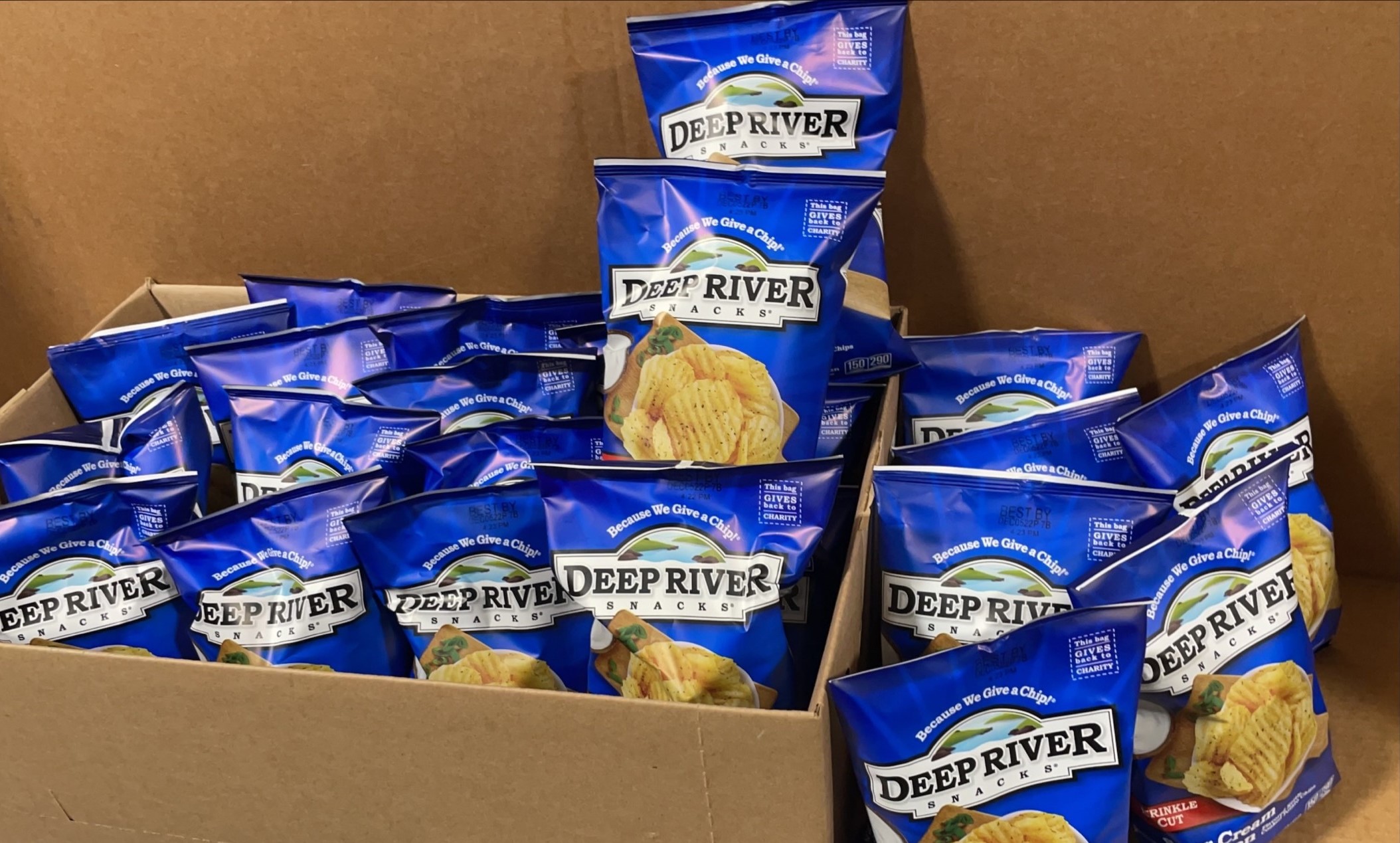 Deep River - Sour Cream & Onion Chip 24/2oz