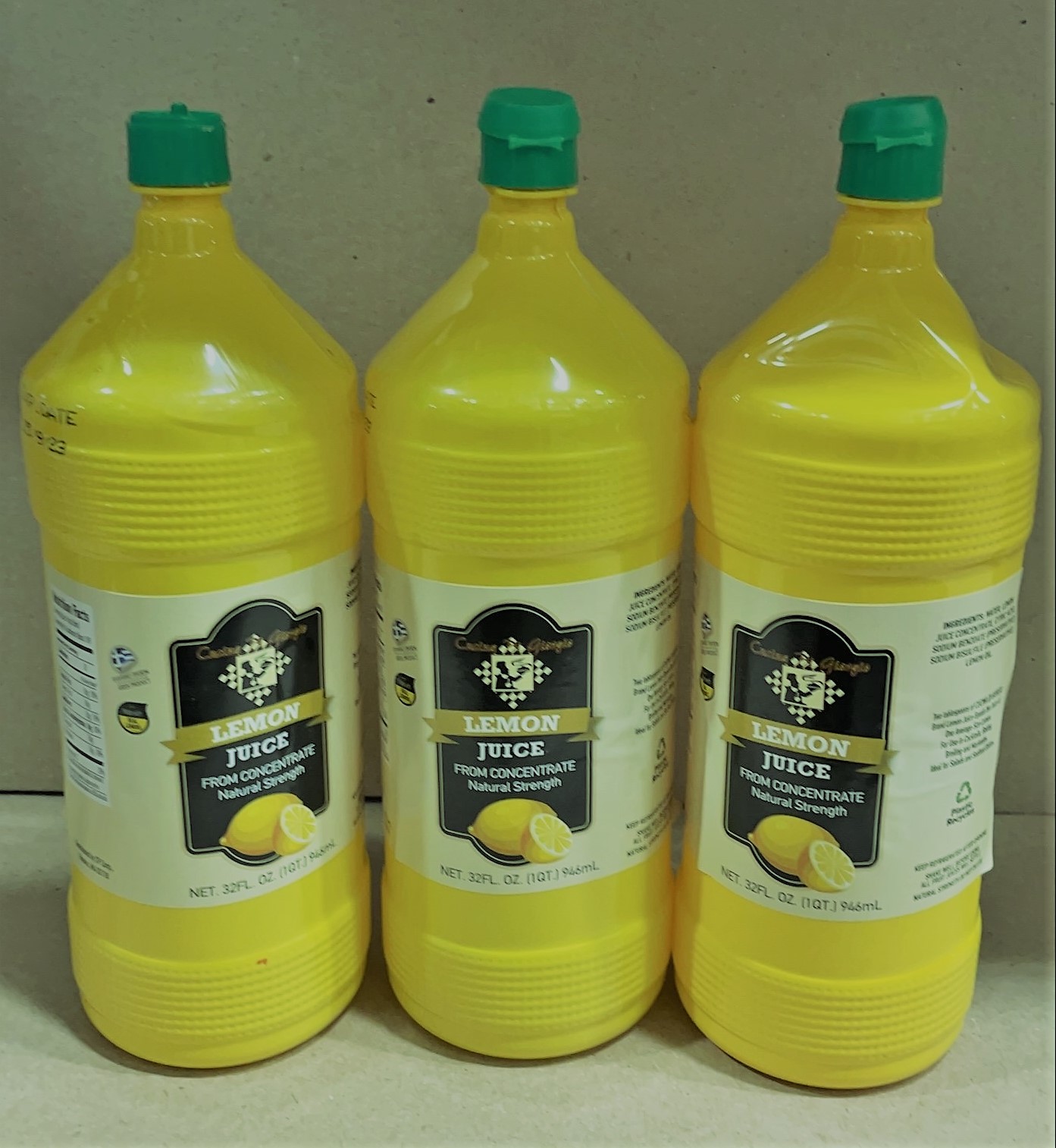 Sunfield - Lemon Juice 12/32 Bottles