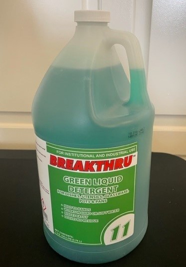 Break Thru BT011004 Green Liquid Deterg 4/1 gl