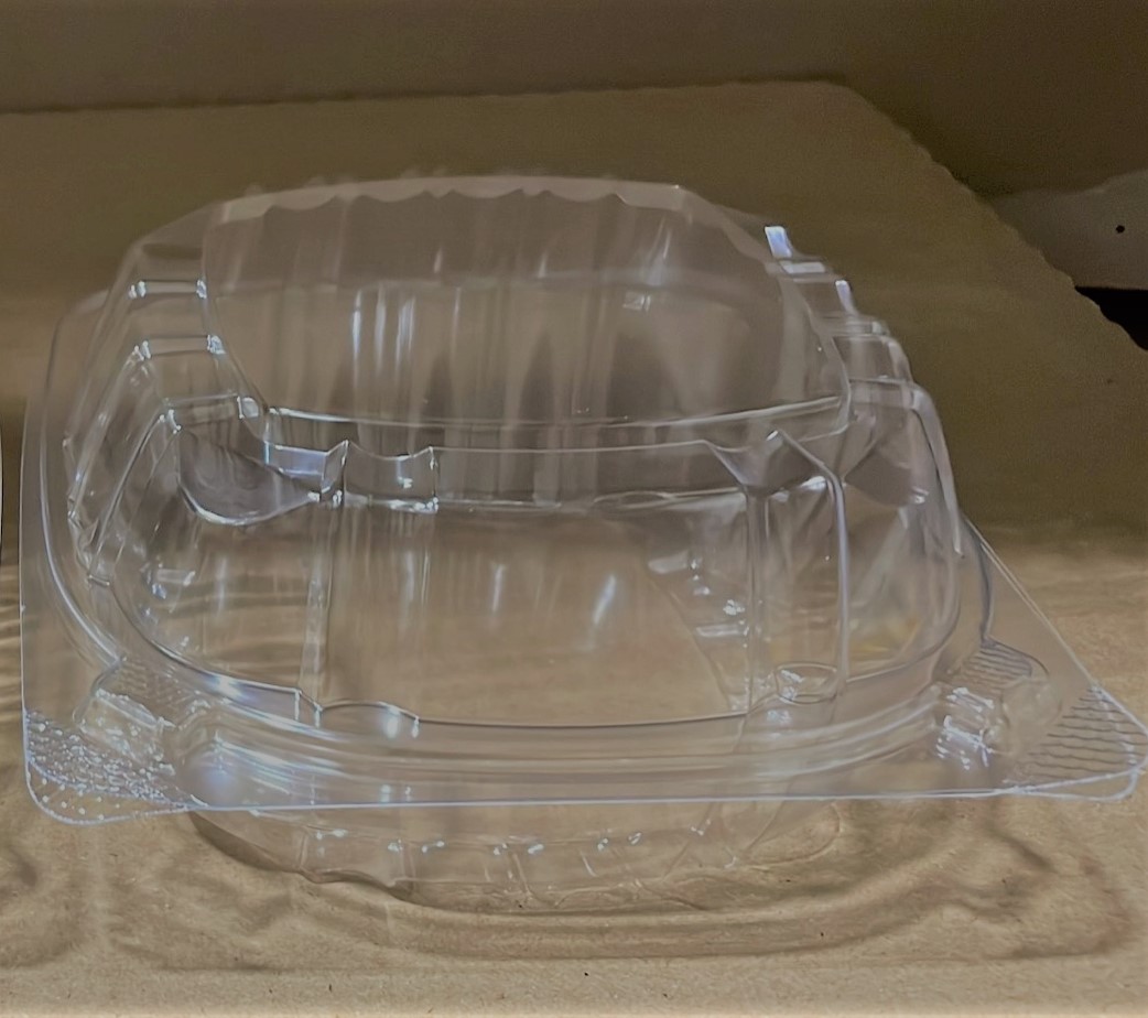Tray C57PST1 Small Clear 6" 500ct